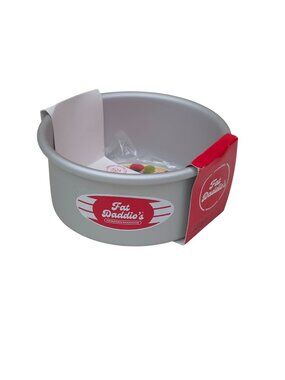 Fat Daddios ProSeries 6x3 Inch Removable Bottom Cake Pan Cheesecake